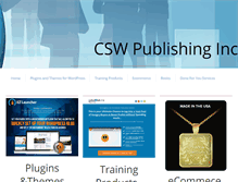 Tablet Screenshot of cswpublishing.com